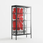 Spring to Summer - Cabinet - Alexander Khabbazi - Antracite - Clear glass