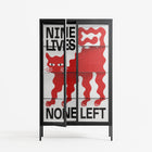 Nine Lives - Cabinet - Alexander Khabbazi - Antracite - Clear glass