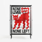 Nine Lives - Cabinet - Alexander Khabbazi - Antracite - Clear glass