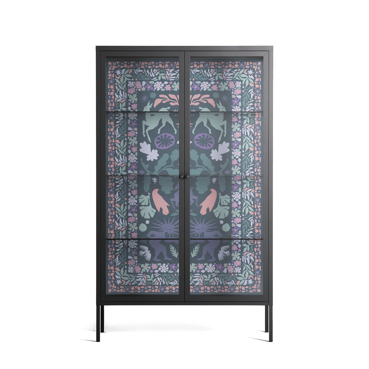 Sunbrother 2 - Cabinet - Nick Liefhebber - Antracite - Clear glass