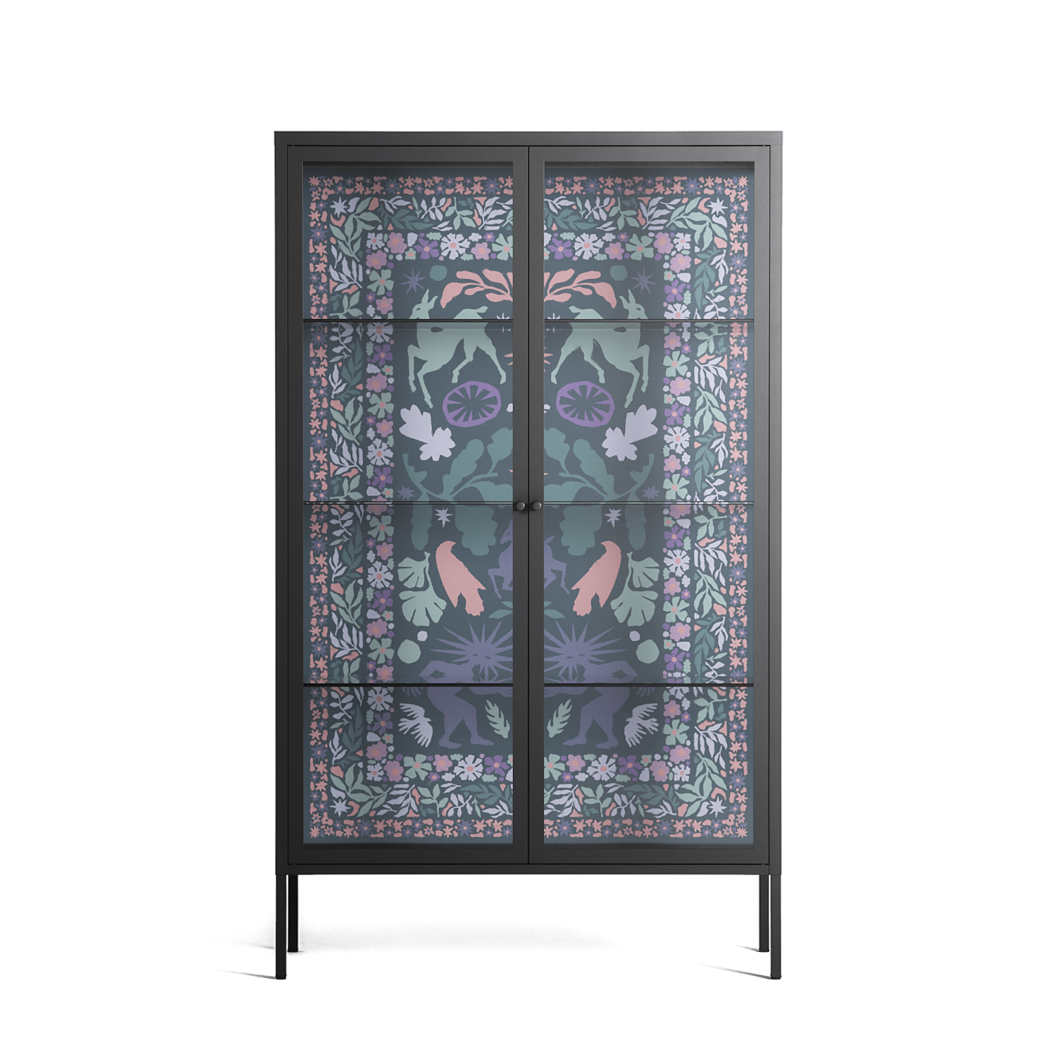 Sunbrother 2 - Cabinet - Nick Liefhebber - Antracite - Clear glass