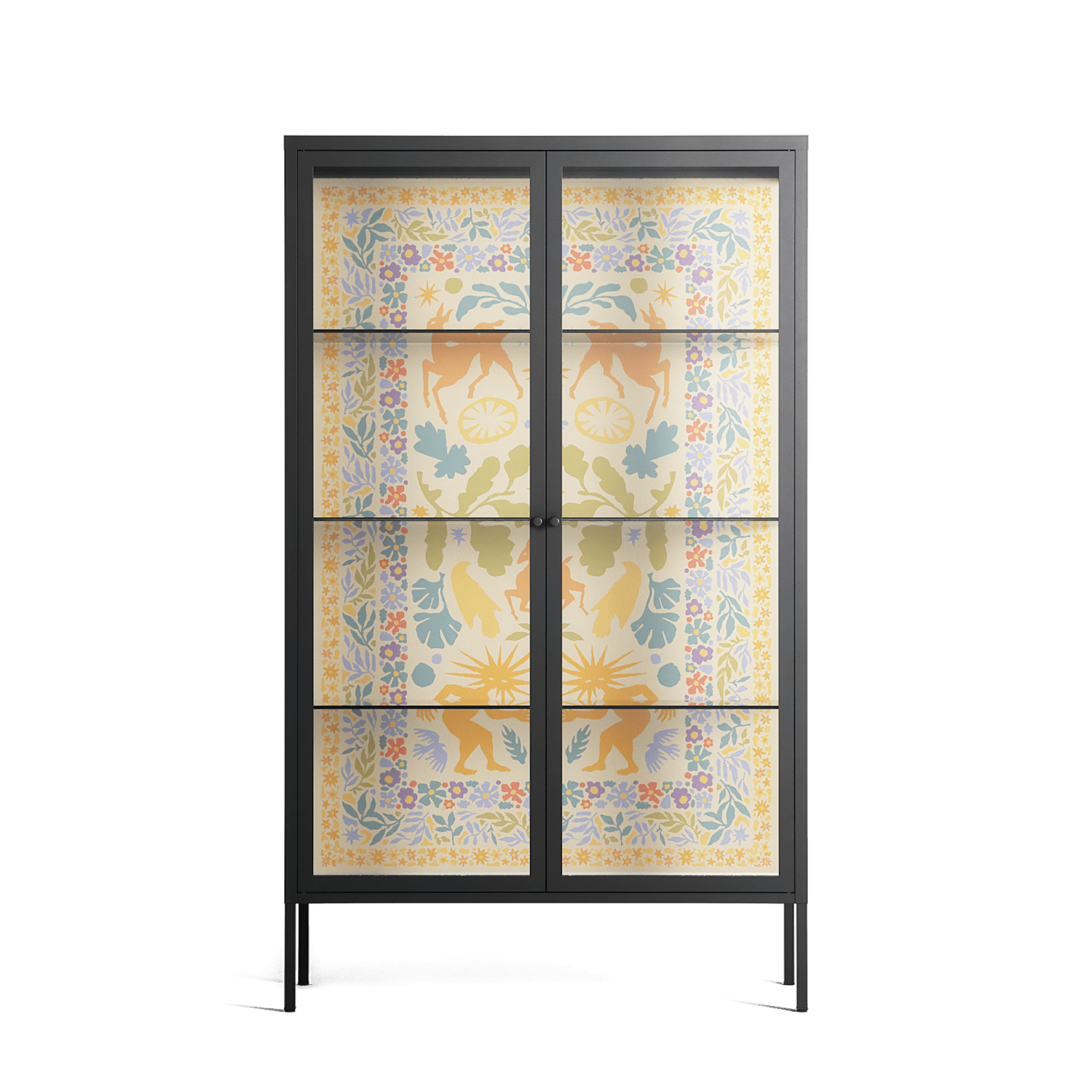 Sunbrother 3 - Cabinet - Nick Liefhebber - Antracite - Clear glass