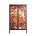 A Bridge Across Time - Cabinet - Nick Liefhebber - Antracite - Clear glass