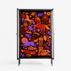The Secret Herb Garden In The Forest 2 - Cabinet - Nick Liefhebber - Antracite - Clear glass