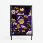 Pebbles - Cabinet - Nick Liefhebber - Antracite - Clear glass