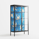 Birds B - Cabinet - Heather Zhou - Antracite - Clear glass