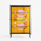 Cake - Cabinet - Heather Zhou - Antracite - Clear glass