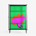 Sit This One Out - Cabinet - Ciara Wade - Antracite - Clear glass