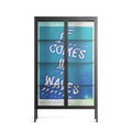 It Comes in Waves - Cabinet - Ciara Wade - Antracite - Clear glass