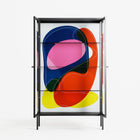Blends - Cabinet - Vratislav Pecka - Antracite - Clear glass