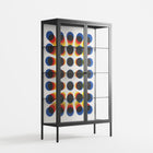 Perspektiva - Cabinet - Vratislav Pecka - Antracite - Clear glass