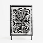 Splash of black - Cabinet - Vratislav Pecka - Antracite - Clear glass