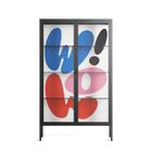 Wow - Cabinet - Vratislav Pecka - Antracite - Clear glass
