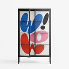 Wow - Cabinet - Vratislav Pecka - Antracite - Clear glass