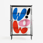 Wow - Cabinet - Vratislav Pecka - Antracite - Clear glass