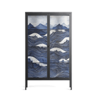 Dalgalar - Cabinet - Nur Rydberg - Antracite - Clear glass