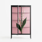 Kalas Konvalj - Cabinet - Nur Rydberg - Antracite - Clear glass