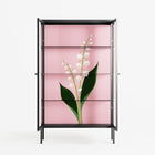 Kalas Konvalj - Cabinet - Nur Rydberg - Antracite - Clear glass
