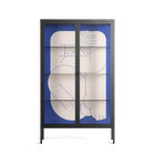 Good Bye - Cabinet - Andrea Devia-Nuño - Antracite - Clear glass