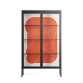 Keep - Cabinet - Andrea Devia-Nuño - Antracite - Clear glass