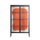 Keep - Cabinet - Andrea Devia-Nuño - Antracite - Clear glass