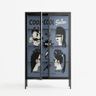 Cool Cool Salon Grey - Cabinet - Aley Wild - Antracite - Clear glass