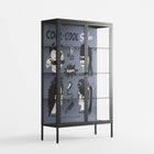 Cool Cool Salon Grey - Cabinet - Aley Wild - Antracite - Clear glass
