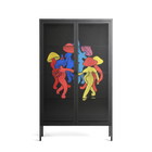 Mushroom Dance Multi - Cabinet - Aley Wild - Antracite - Clear glass