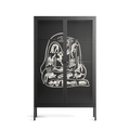 Nudes on Nudes - Cabinet - Aley Wild - Antracite - Clear glass