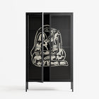 Nudes on Nudes - Cabinet - Aley Wild - Antracite - Clear glass