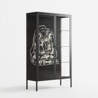 Nudes on Nudes - Cabinet - Aley Wild - Antracite - Clear glass
