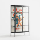 Vibing With The Universe - Cabinet - Aley Wild - Antracite - Clear glass