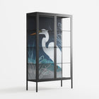 Egret - Cabinet - Katie O’Shea - Antracite - Clear glass