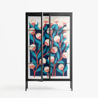 Gooseberries - Cabinet - Katie O’Shea - Antracite - Clear glass