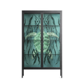 Turtle With Kelp - Cabinet - Katie O’Shea - Antracite - Clear glass