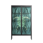 Turtle With Kelp - Cabinet - Katie O’Shea - Antracite - Clear glass