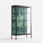Turtle With Kelp - Cabinet - Katie O’Shea - Antracite - Clear glass