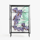 Tulips Purple - Cabinet - Katie O’Shea - Antracite - Clear glass