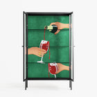 Cheers Girls - Cabinet - Raissa Oltmanns - Antracite - Clear glass