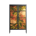 Twins - Cabinet - Raissa Oltmanns - Antracite - Clear glass