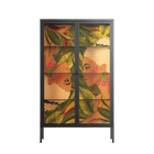 Twins - Cabinet - Raissa Oltmanns - Antracite - Clear glass