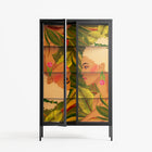 Twins - Cabinet - Raissa Oltmanns - Antracite - Clear glass