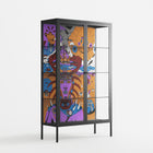 Solar Cancer - Cabinet - Cezar Berje - Antracite - Clear glass