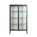 Epic Swirl - Cabinet - Amy Suther - Antracite - Clear glass