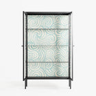 Epic Swirl - Cabinet - Amy Suther - Antracite - Clear glass