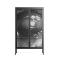 Gel - Cabinet - Nadia Ryder - Antracite - Clear glass