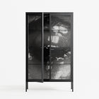 Gel - Cabinet - Nadia Ryder - Antracite - Clear glass