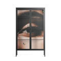 Gem - Cabinet - Nadia Ryder - Antracite - Clear glass