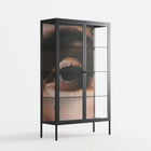 Gem - Cabinet - Nadia Ryder - Antracite - Clear glass