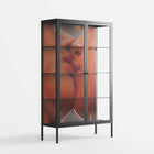 The Art Of Kissing - Cabinet - Nadia Ryder - Antracite - Clear glass